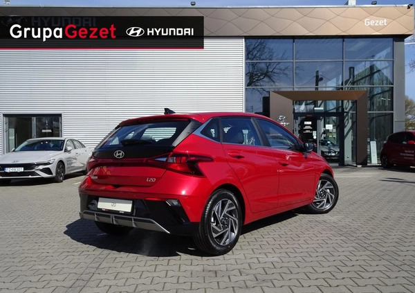 Hyundai i20 cena 88400 przebieg: 5, rok produkcji 2024 z Chodzież małe 56